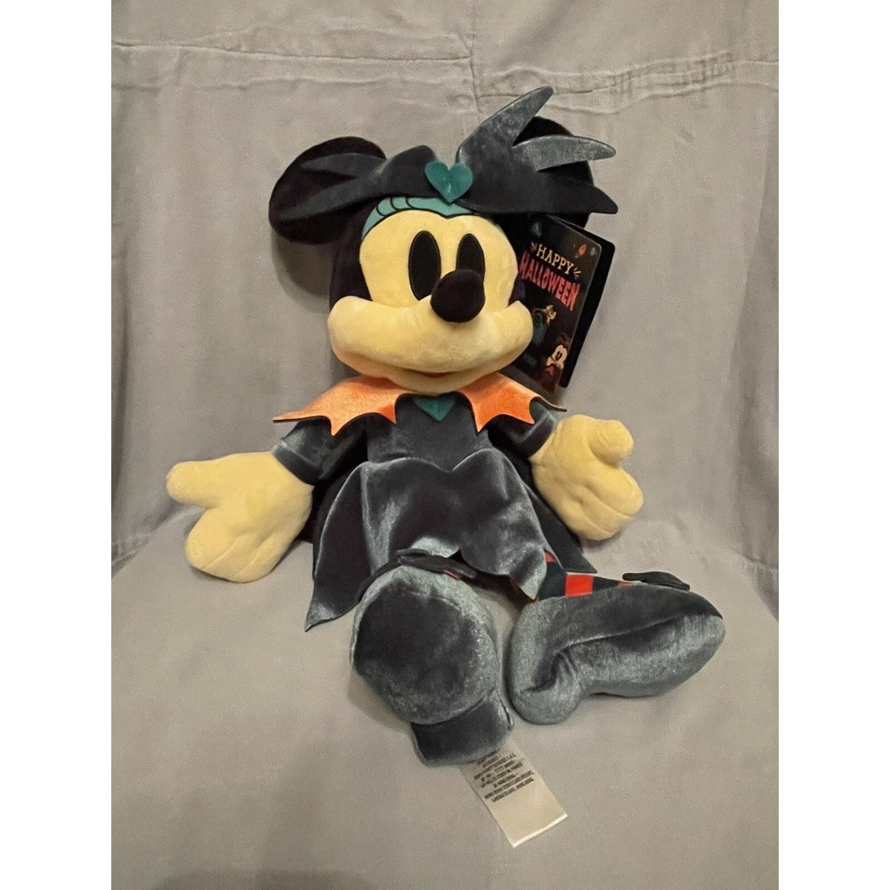 NEW 2023 Walt Disney Parks Happy Halloween Minnie Mouse Plush